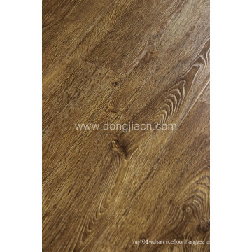 Natural Walnut Colour Synchronized Surface Laminate Flooring with Water Resistance HDF 1411201